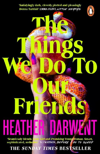 Buchcover und Innenansicht für das Buch: The Things We Do To Our Friends