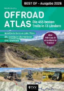 Buchcover und Innenansicht für das Buch: Offroad Atlas - Best of 2026