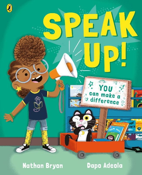 Buchcover und Innenansicht für das Buch: Speak Up!