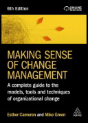Buchcover und Innenansicht für das Buch: Making Sense of Change Management