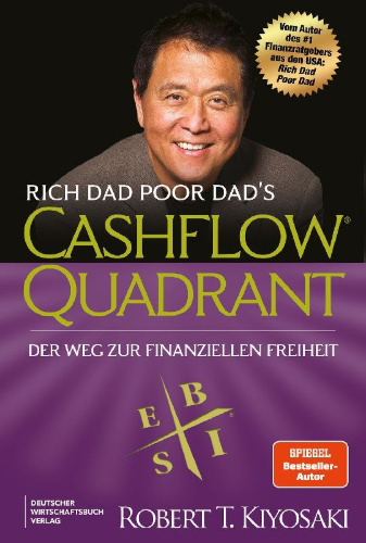 Buchcover und Innenansicht für das Buch: Rich Dad Poor Dad's Cashflow Quadrant