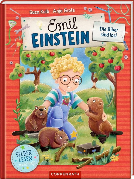 Buchcover und Innenansicht für das Buch: Emil Einstein (Leseanfänger, Bd. 1)