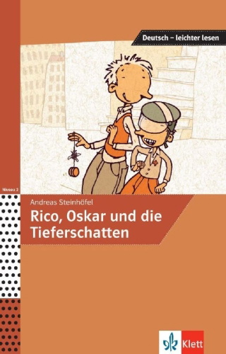 Buchcover und Innenansicht für das Buch: Rico, Oskar und die Tieferschatten