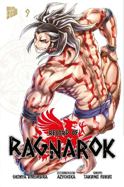 Buchcover und Innenansicht für das Buch: Record of Ragnarok 9