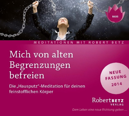 Buchcover und Innenansicht für das Buch: Mich von alten Begrenzungen befreien. CD