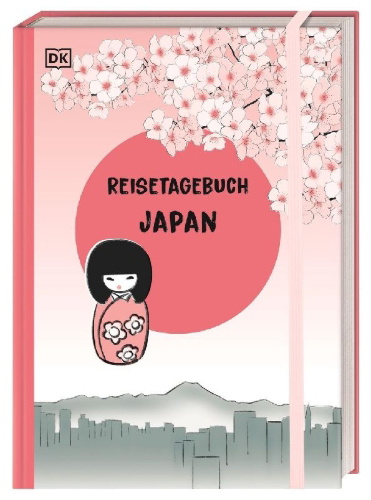 Buchcover und Innenansicht für das Buch: Reisetagebuch Japan