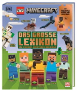 Buchcover und Innenansicht für das Buch: LEGO® Minecraft® Das große Lexikon der Figuren, Kreaturen und Biome