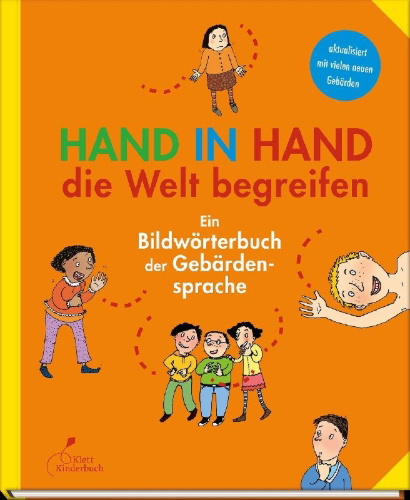 Buchcover und Innenansicht für das Buch: Hand in Hand die Welt begreifen