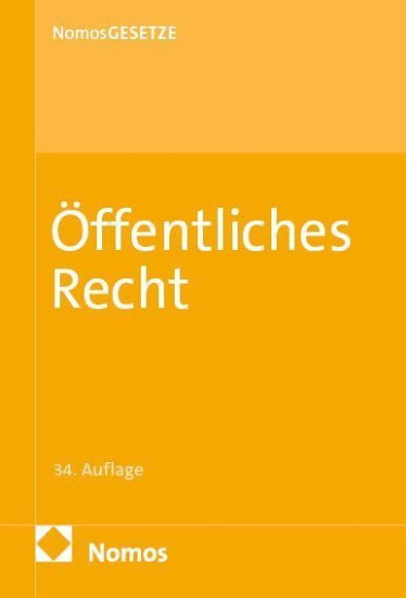 Buchcover und Innenansicht für das Buch: Öffentliches Recht