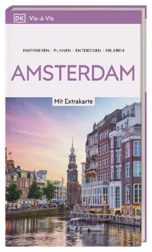 Buchcover und Innenansicht für das Buch: Vis-à-Vis Reiseführer Amsterdam