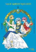 Buchcover und Innenansicht für das Buch: Mahou Kishi Rayearth