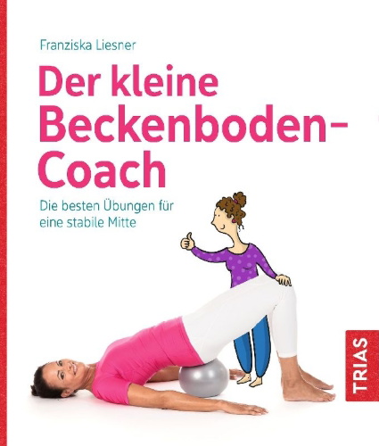 Buchcover und Innenansicht für das Buch: Der kleine Beckenboden-Coach