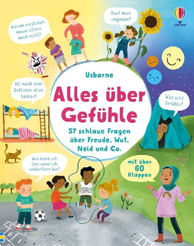 Buchcover und Innenansicht für das Buch: Alles über Gefühle