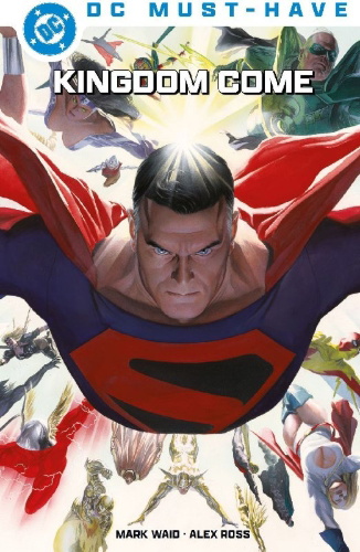 Buchcover und Innenansicht für das Buch: Kingdom Come #1-#4; Kingdom Come HC; Superman and Batman: World's Funnest