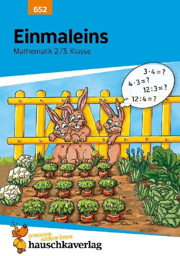 Buchcover und Innenansicht für das Buch: Einmaleins Mathematik 2./3. Klasse