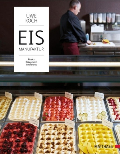 Buchcover und Innenansicht für das Buch: Eismanufaktur