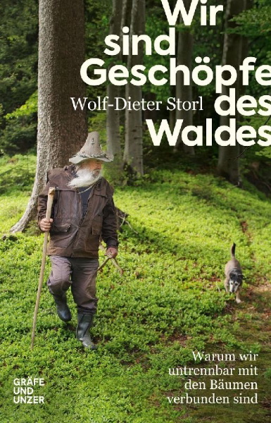 Buchcover und Innenansicht für das Buch: Wir sind Geschöpfe des Waldes