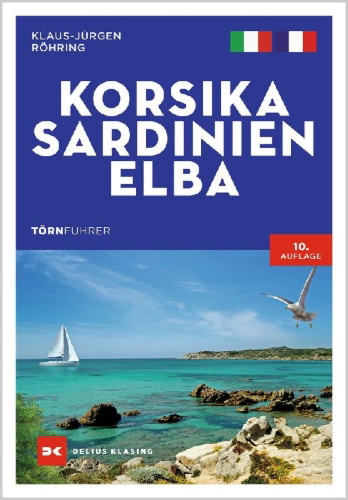 Buchcover und Innenansicht für das Buch: Törnführer Korsika - Sardinien - Elba