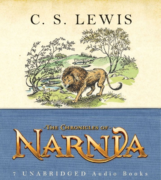 Buchcover und Innenansicht für das Buch: The Chronicles of Narnia. 33 CDs