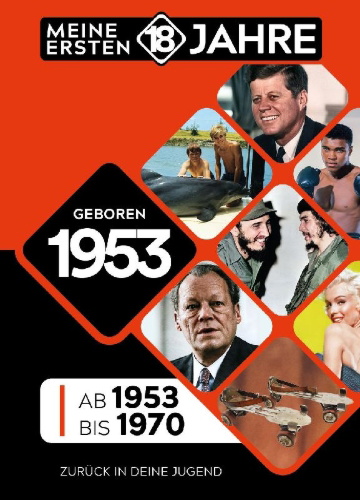 Buchcover und Innenansicht für das Buch: Geboren 1953