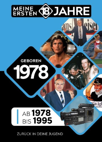 Buchcover und Innenansicht für das Buch: Geboren 1978