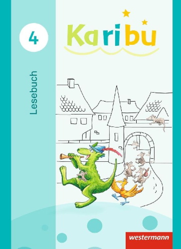 Buchcover und Innenansicht für das Buch: Karibu 4. Lesebuch