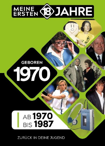 Buchcover und Innenansicht für das Buch: Geboren 1970