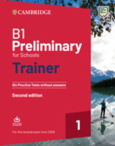 Buchcover und Innenansicht für das Buch: Preliminary for Schools Trainer 1 for the revised exam