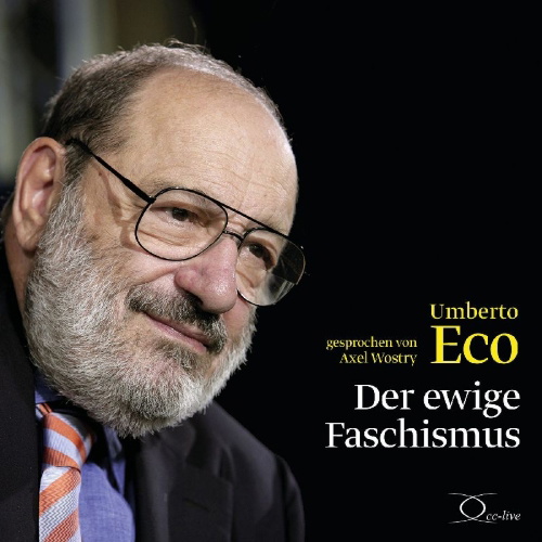 Buchcover und Innenansicht für das Buch: Der ewige Faschismus