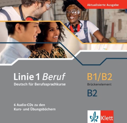 Buchcover und Innenansicht für das Buch: Linie 1 Beruf B1/B2 Brückenelement und B2