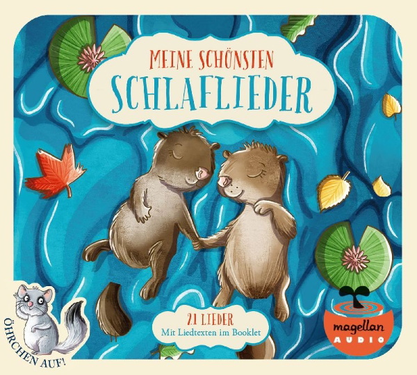 Buchcover und Innenansicht für das Buch: Öhrchen auf! Meine schönsten Schlaflieder (Audio-CD)
