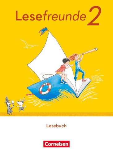 Buchcover und Innenansicht für das Buch: Lesefreunde 2. Schuljahr. Lesebuch mit Lernentwicklungsheft - Östliche Bundesländer und Berlin