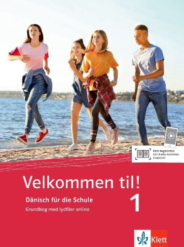 Buchcover und Innenansicht für das Buch: Velkommen til! 1. Grundbog med lydfiler online
