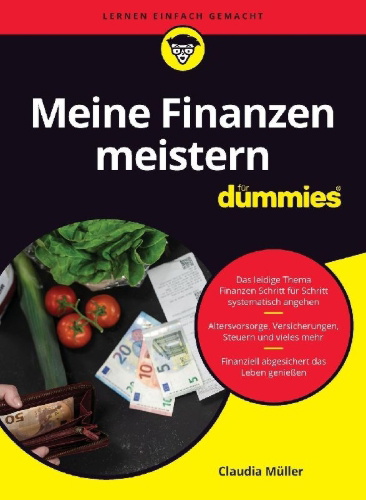 Buchcover und Innenansicht für das Buch: Meine Finanzen meistern für Dummies