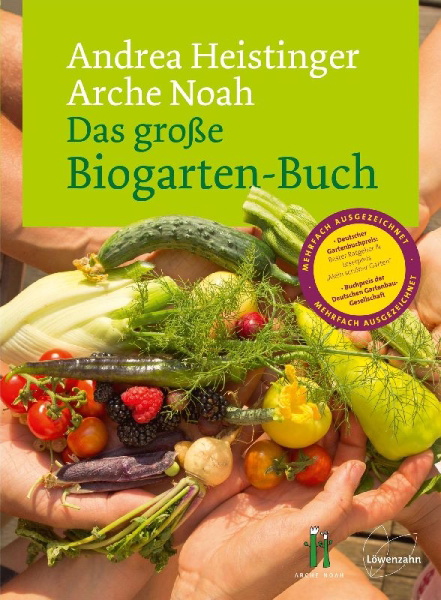 Buchcover und Innenansicht für das Buch: Das große Biogarten-Buch