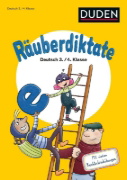 Buchcover und Innenansicht für das Buch: Räuberdiktate 3./4. Klasse