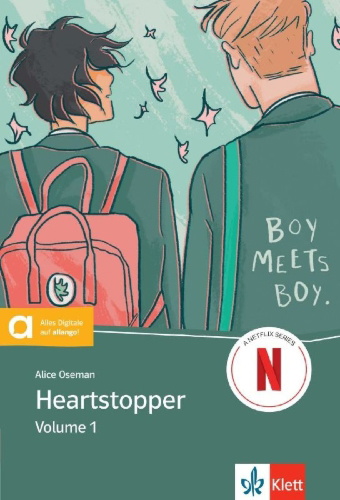 Buchcover und Innenansicht für das Buch: Heartstopper