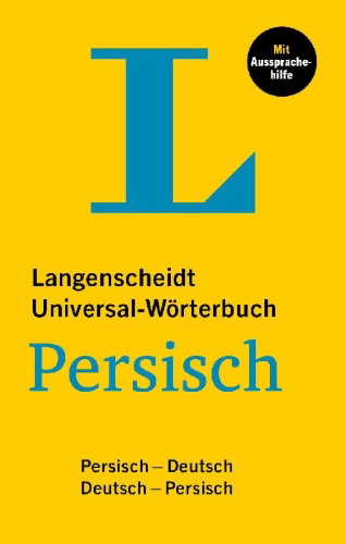 Buchcover und Innenansicht für das Buch: Langenscheidt Universal-Wörterbuch Persisch