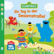 Buchcover und Innenansicht für das Buch: Baby Nelson (unkaputtbar) 5: Ein Tag in der Sesamstraße!