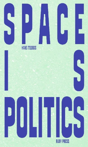 Buchcover und Innenansicht für das Buch: Space is Politics
