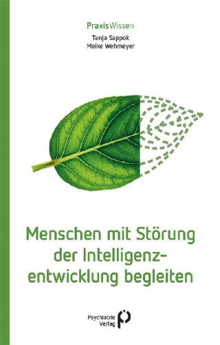Buchcover und Innenansicht für das Buch: Menschen mit Störung der Intelligenzentwicklung begleiten