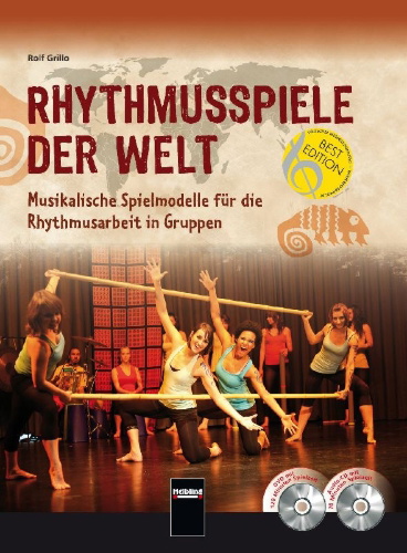 Buchcover und Innenansicht für das Buch: Rhythmusspiele der Welt