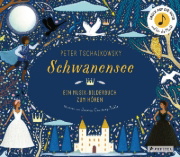 Buchcover und Innenansicht für das Buch: Swan Lake Story Orchestra