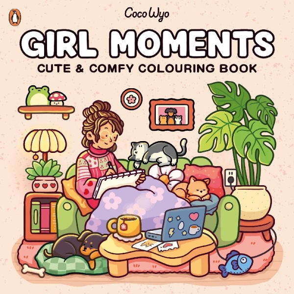 Buchcover und Innenansicht für das Buch: Girl Moments