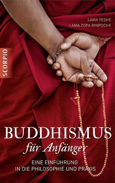Buchcover und Innenansicht für das Buch: Buddhismus für Anfänger