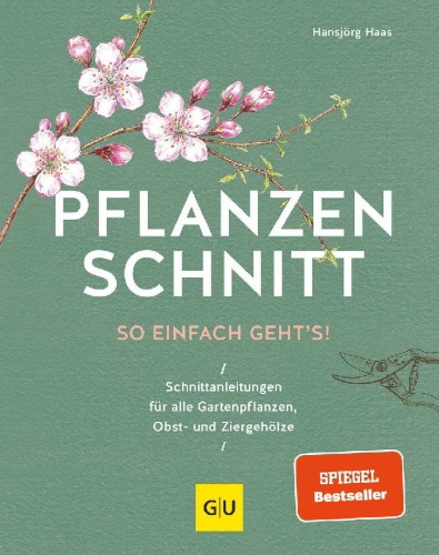 Buchcover und Innenansicht für das Buch: Pflanzenschnitt