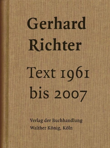Buchcover und Innenansicht für das Buch: Text 1961 bis 2007. Sonderausgabe