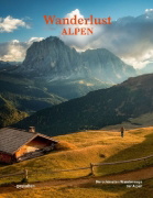 Buchcover und Innenansicht für das Buch: Wanderlust Alpen