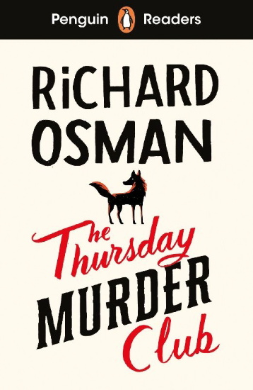 Buchcover und Innenansicht für das Buch: Penguin Readers Level 6: The Thursday Murder Club (ELT Graded Reader)