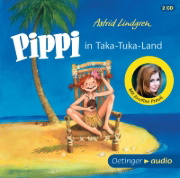 Buchcover und Innenansicht für das Buch: Pippi Långstrump i Söderhavet